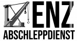 Enz Abschleppdienst Logo Transparent Black